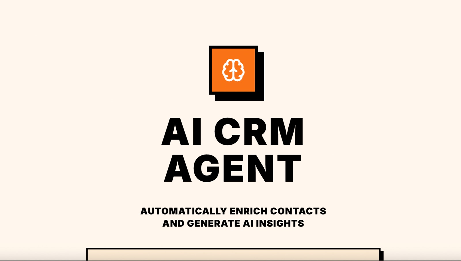 AI CRM agent for HubSpot