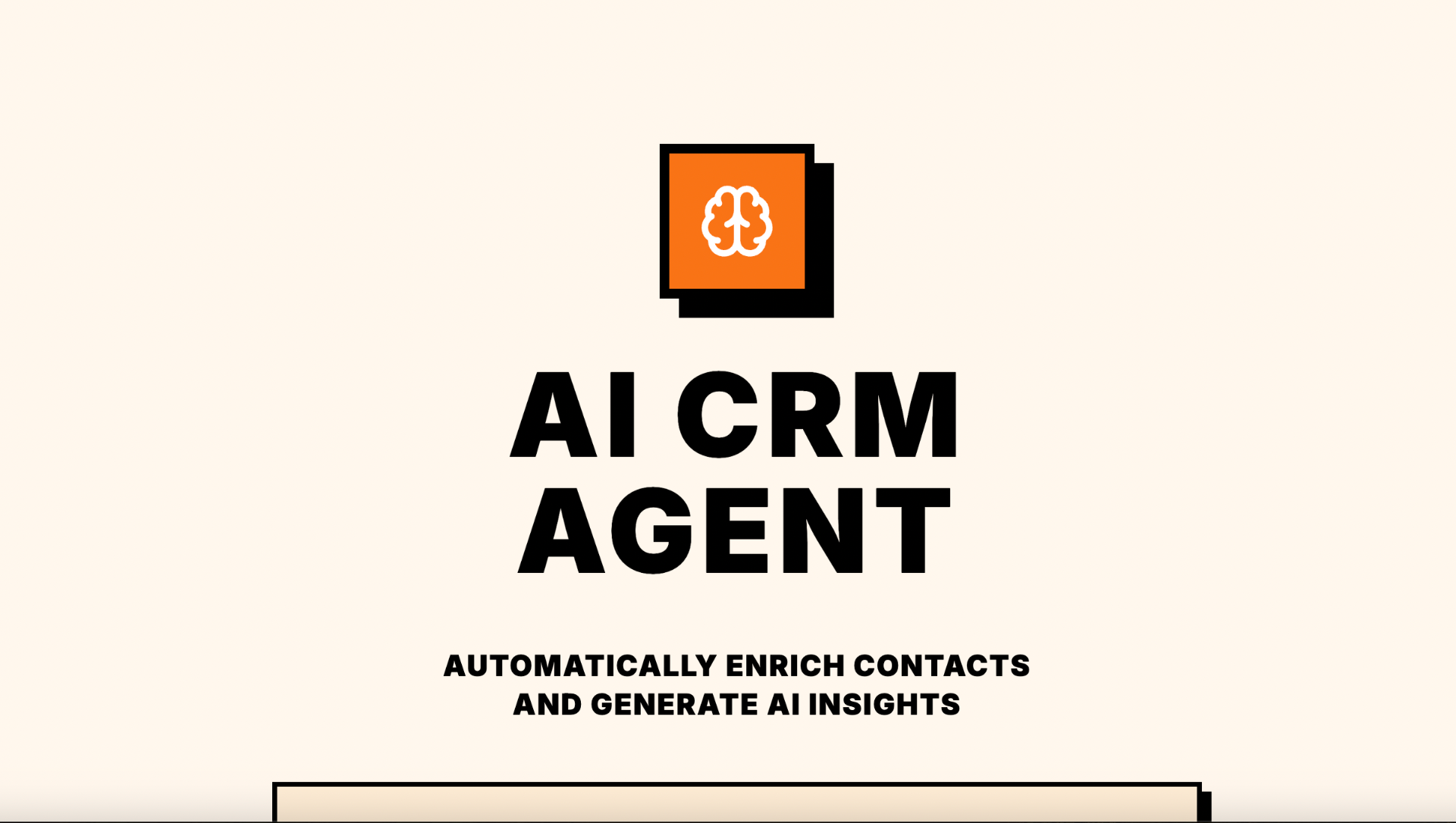 AI CRM agent for HubSpot
